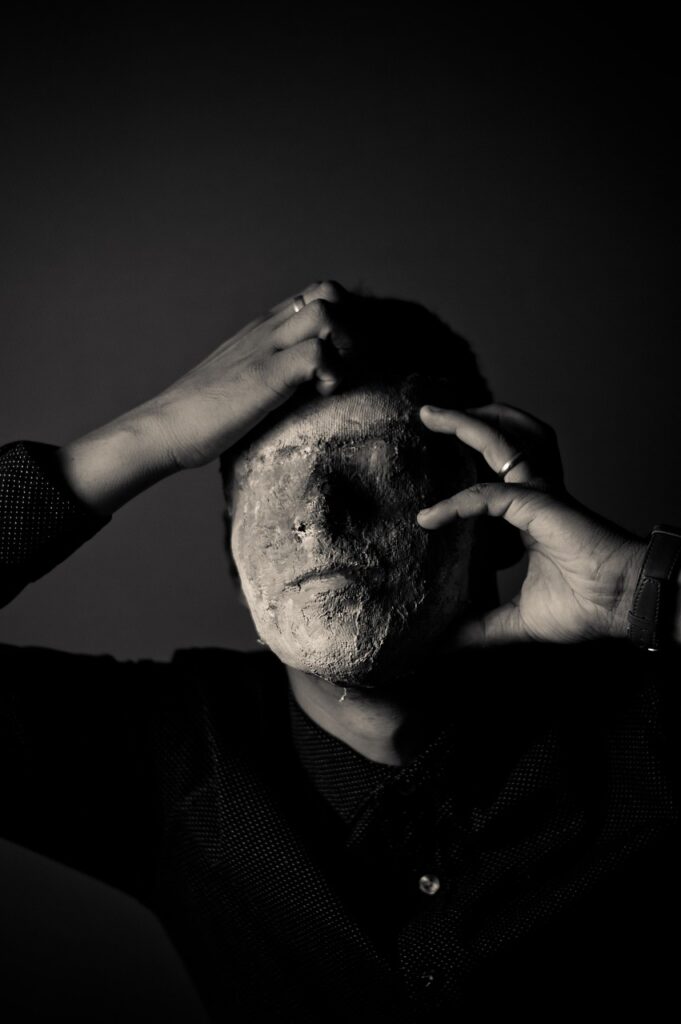 dark, black and white, people, man, mask, mask, mask, mask, mask, mask